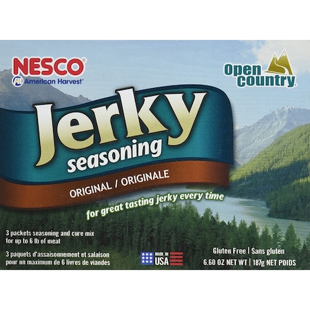 Nesco Nesco Open Country Jerky Seasoning 6 lb Boxed, PK3 BJ-6